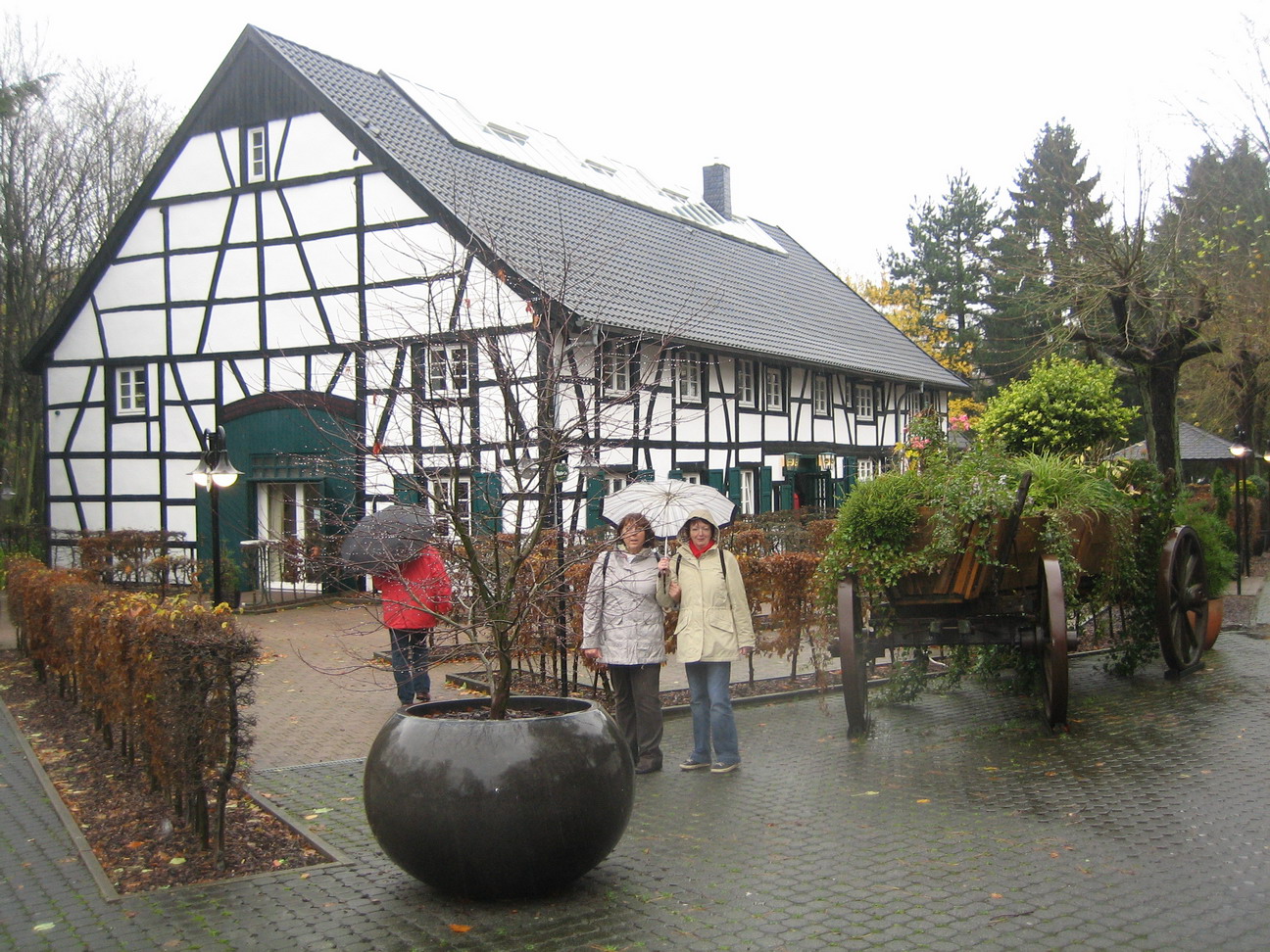 Pause im Restaurant HÜLSMANNSHOF