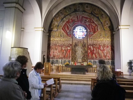 Schwester Erentrud Trost aus dem Kloster Varensell schuf dieses Meisterwerk 1979!