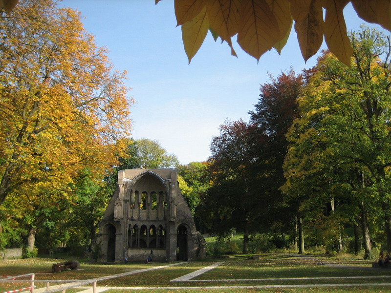 Chorruine der mittelalterlichen Abteikirche der Zisterzienser